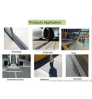 custom portable machine rain gutter drains roofing cleaning guard gutters stainless steel strip drain metal building materials