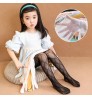 Children Bow Fishnet Pantyhose Summer Thin Girls Baby Leggings Trend Princess Socks Anti-mosquito Pants baby