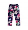 Navy Blue Flower Leggings Baby Tight Leggings Kids Leggings