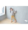 2022 Wholesales Custom baby boy and girl ribbed leggings black grey 9 colors footless tights for kids boys girls