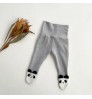 Korean version of the spring and autumn baby big PP pants men and women baby foot even foot pants newborn leggings pantyhose tid