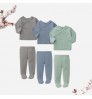 Baby Legging Footed Baby Pants Footie Newborn Trousers Organic 100% Cotton Pattern All-match Pants Baby Leggings