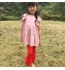 Toddlers girls icing leggings for baby gown thanksgiving ,Wholesale good quality icing ruffle leggings boutique legging pants