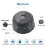 A9 HD 1080 Small Size Surveillance Security Camera with App TF Card Storage  Night Vision Hidden Mini Camera with Voice Function