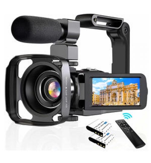 4K camcorder 56MP HD digital camera Wifi with microphone touch screen HD4KS-56M