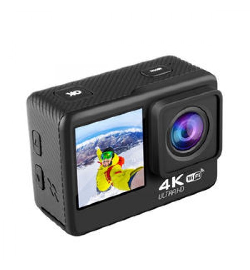 christmas toys gift USA top seller camara go pro 9 OEM Touch dual screen real 4k 60fps EIS Live stream action camera