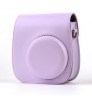 Instant Camera Case Compatible with Instax Mini 11 PU Leather Bag with Pocket and Adjustable Shoulder Strap