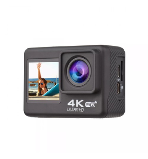 4K 60FPS 20MP 2.0 Touch LCD EIS Dual Screen WiFi Webcam Waterproof Helmet Sports Video Cam K80 Action camera