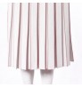 Knitwear manufacturers custom summer high waist stretch knit pleated women's long skirt