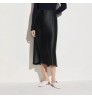 2022 Spring Summer Satin Career Elegant Satin High Waist Woman 5Midi Skirt