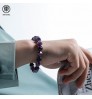 S0647 JIANDONG Natural Healing Amethyst Beaded Bracelet Wholesale Simple Men And Women's Charm Jewelry Bracelet