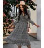 Hot Sale Breathable Long Sleeves Dress For Casual Life Women Longuette For Summer