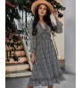 Hot Sale Breathable Long Sleeves Dress For Casual Life Women Longuette For Summer