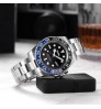 Ceramic Bezel Luxury Sports Automatic Watch Man GMT 24 Hour Deep Water Resistant 904L Stainless Steel Wristwatch For OEM