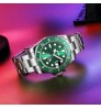 Ceramic Bezel Luxury Sports Automatic Watch Man GMT 24 Hour Deep Water Resistant 904L Stainless Steel Wristwatch For OEM