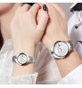 Hot Selling WLISTH Waterproof Couple watch Calendar quartz watches for men and woman Stainless Steel Quartz Watches with Date