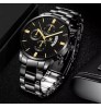 Factory Wholesale Reloj Hombre Alloy Men Watches Luxury Stainless Steel Watched Men Wrist Watches For Men