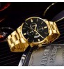 Factory Wholesale Reloj Hombre Alloy Men Watches Luxury Stainless Steel Watched Men Wrist Watches For Men