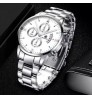 Factory Wholesale Reloj Hombre Alloy Men Watches Luxury Stainless Steel Watched Men Wrist Watches For Men