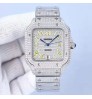 Custom Hip Hop Jewelry Pass Diamond Tester Moissanite Wristwatch Fashion Iced Out Luxury OEM Mechanical Watches for Men