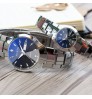 Wlisth brands tungsten steel cheap quartz watches fashion reloj couple watches set luminous watches for men and woman