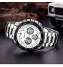 Hot Selling Mens Watches Full Alloy Band Watches for Men Business Classic Trendy Fashion Mens Watch Sport Wristwatch