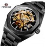 2022 relogio forsining montrepourhomme wristwatches Men Automatic Skeleton Stainless Steel mechanical watches for watches men