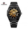 2022 relogio forsining montrepourhomme wristwatches Men Automatic Skeleton Stainless Steel mechanical watches for watches men