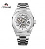 2022 relogio forsining montrepourhomme wristwatches Men Automatic Skeleton Stainless Steel mechanical watches for watches men