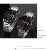 Men Watch Quartz Analog Wristband Dress Classic Work Business Casual Wrist Watches Men Casual Quartz Chronograph Watch