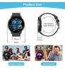 2021 New arrival Smart Bracelet Watch Fitness Tracker sports Watches with Heart Rate Monitor ZL02 Smart Watch