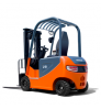 Brand new design environmental protection warehouse 6m shop small forklift 1.5T 2T electric forklift optional accessories