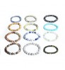 2022 Hot Sale Different Styles Customized Colorful Combination Accessories Natural Stone Bracelet For Women And Men