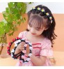 Princess Hair Accessories Cute Kids Girls Flower Head Band Clip Headbands New Stylish Hair Bands With Hair Clip