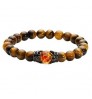 New Arrival Luxurious Natural Stone Pixiu Charm Tiger Eye beads Bracelet for Men Unisex Fashion Gemstone Accessories