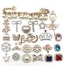 New crystal diamond gem hole shoe ladies accessories crocs shoes designer charms decorative buckle luxury croc charms