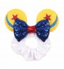 Hot Sale Mouse Ears Sequins Bow Women Scrunchies Fashion Hair Band Elastic Tail Holder Festival Headband Girls Accessories