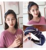 wholesale wide striped Polka Dot headband Korean style knotted Hair accessories supplier for woman fabric hair knot headband