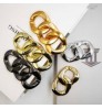 Fashionable Acrylic Shoes Accessories buckles Clothing Decoration Accessories ABS Plastic Shoes Chain Garment Accessories