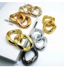 Fashionable Acrylic Shoes Accessories buckles Clothing Decoration Accessories ABS Plastic Shoes Chain Garment Accessories