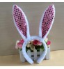 Cute Lovely Plush Long Rabbit Ears Hair Band Women Girl Bunny Headband Headwear Ear Decorations Hair Accessories for Cosplay