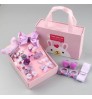 Factory Wholesale New Arrive Kids Hair Accessories 18 Pcs Per Box Baby Hair Clip Bows Gift Set For Children Baby Girls