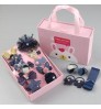 Factory Wholesale New Arrive Kids Hair Accessories 18 Pcs Per Box Baby Hair Clip Bows Gift Set For Children Baby Girls