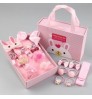 Factory Wholesale New Arrive Kids Hair Accessories 18 Pcs Per Box Baby Hair Clip Bows Gift Set For Children Baby Girls