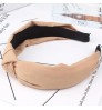 Korean Style Knotted Wide-brimmed Headband Makeup Headband Hair Accessories For Girl