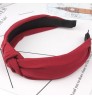 Korean Style Knotted Wide-brimmed Headband Makeup Headband Hair Accessories For Girl