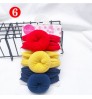 Q107105 Baby girls ball turban headbands 3pcs/set infant elastic Solid Color Doughnuts hair bands headwear kids hair accessories