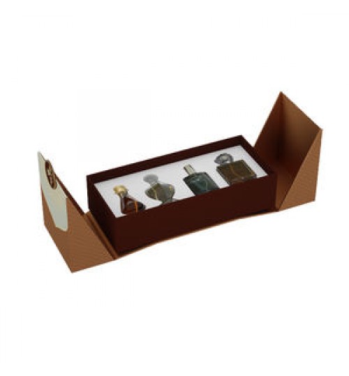 Top Fashion Red Wine Single Bottle Cosmetic Perfume Packaging Collapsible Container Foldbable Packaging Paper Gift Box