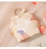 Best Wishes Paper Gift Bag with Handles Flower Gift Box Wedding Favor Present Boxes Packaging Thank You Bags Small Candy Box