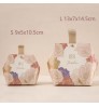 Best Wishes Paper Gift Bag with Handles Flower Gift Box Wedding Favor Present Boxes Packaging Thank You Bags Small Candy Box